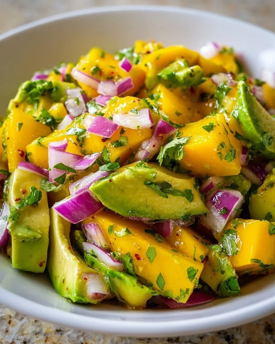 Avocado Mango Salad