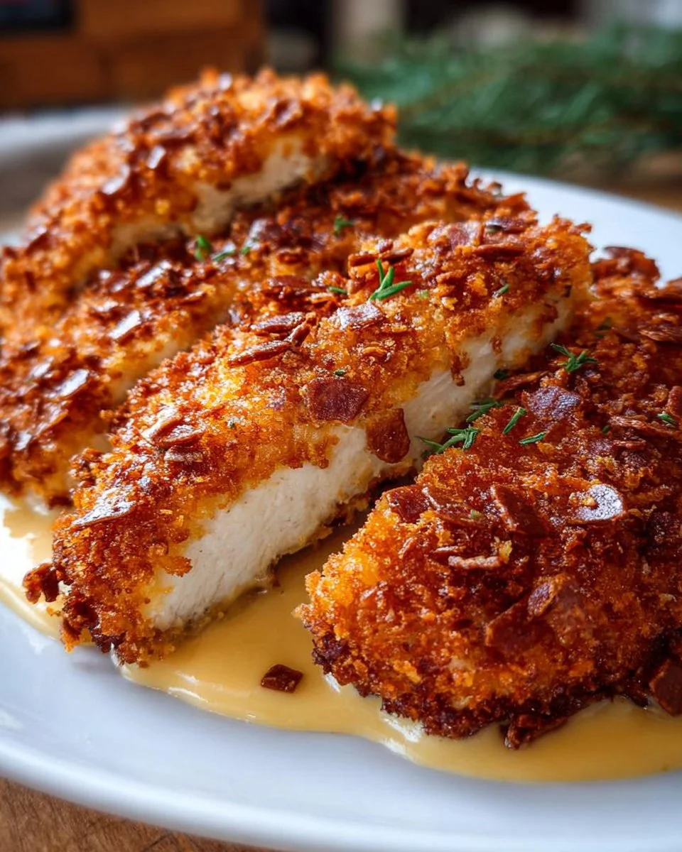 Pretzel-Crusted Chicken