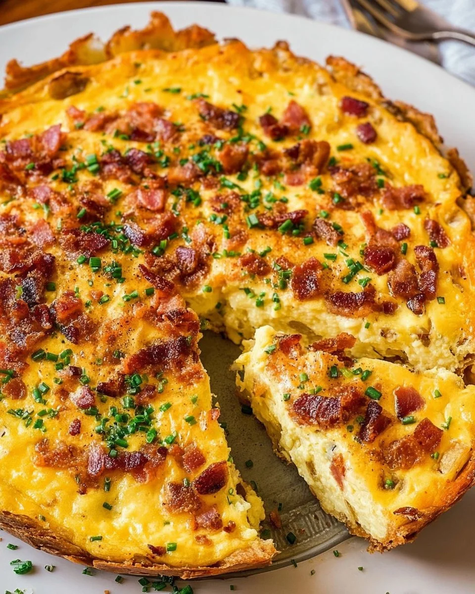 Bacon Cheddar Quiche