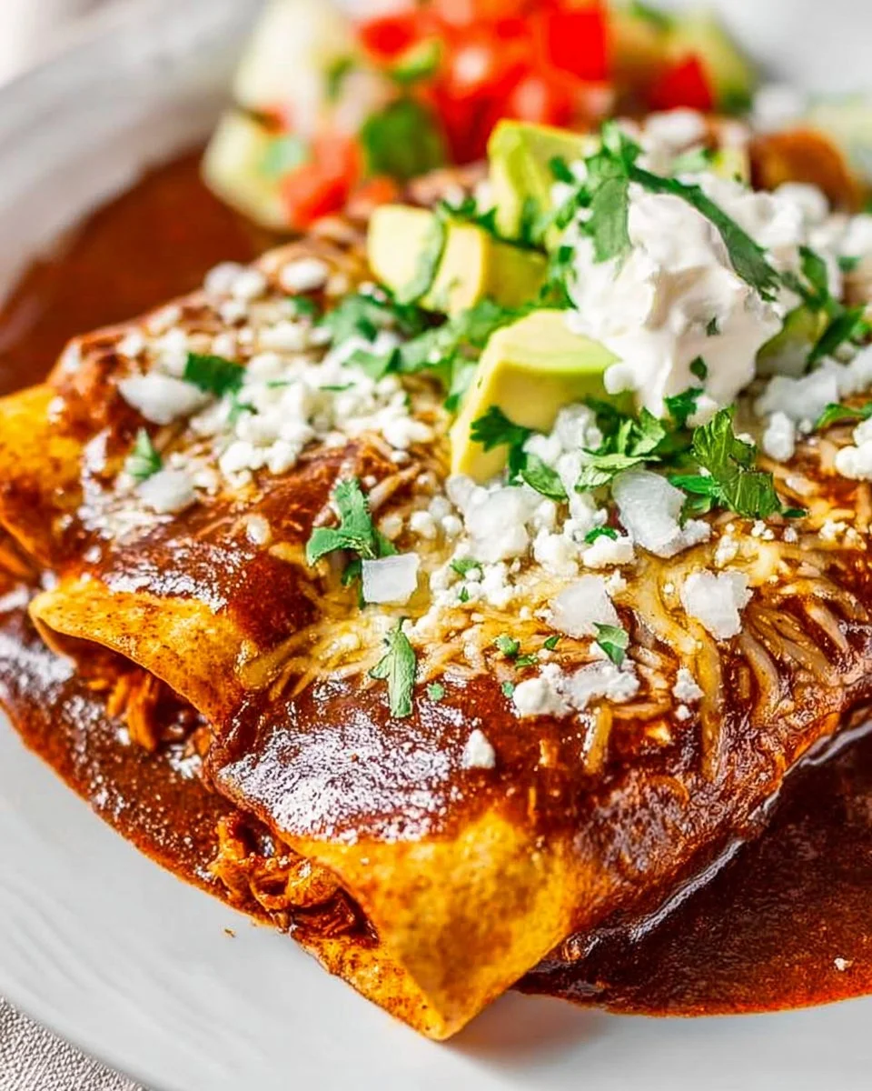Mexican Mole Enchiladas